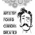 Stampers Anonymous/Tim Holtz Unmounted Rubber Stamps - [CMS434] Observations