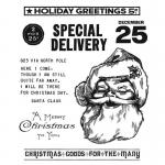 Stampers Anonymous/Tim Holtz Unmounted Rubber Stamps - [CMS442] Jolly Santa