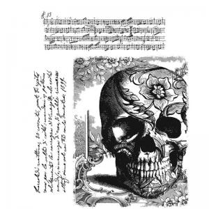 Stampers Anonymous/Tim Holtz Unmounted Rubber Stamps - [CMS454] Gothic Tapestry