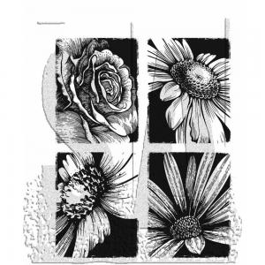 Stampers Anonymous/Tim Holtz Unmounted Rubber Stamps - [CMS462] Bold Botanicals