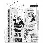 Stampers Anonymous/Tim Holtz Unmounted Rubber Stamps - [CMS474] Jolly Holiday