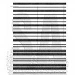 Stampers Anonymous/Tim Holtz Unmounted Rubber Stamps - [CMS475] Ticking + Grain