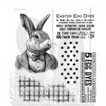 Stampers Anonymous/Tim Holtz Unmounted Rubber Stamps - [CMS478] Mr. Rabbit