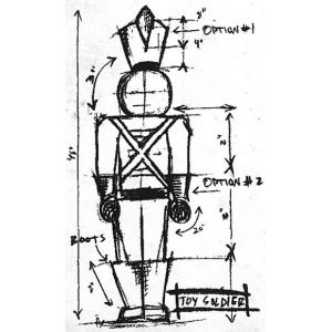 Stampers Anonymous - Toy Soldier Sketch [U1-1948]