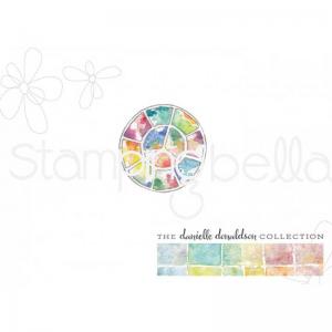 Stamping Bella Cling Stamp - (Danielle Donaldson Collection) - Mini Mixing Well [DD121]