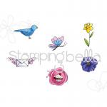 Stamping Bella Cling Stamp - Mister Postie's Signs Of Spring [EB377]