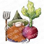 Stamping Bella Cling Stamp - Gnome Farmer [EB1198]
