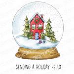 Stamping Bella Cling Stamp - Holiday Snow Globe [EB1057]
