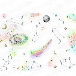 Stamping Bella Cling Stamp - Starry Sky Backdrop [EB1066]