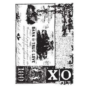 Stampers Anonymous / Tim Holtz Components Unmounted Rubber Stamps - Love [COM002]