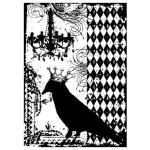 Stampers Anonymous / Tim Holtz Components Unmounted Rubber Stamps - Blackbird [COM017]