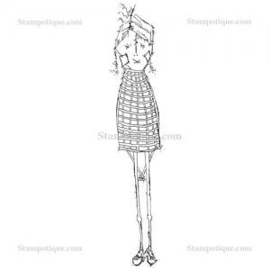 Stampotique Originals - [14006] Mandy Doodle Dolly