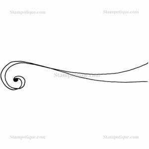 Stampotique Originals - [3073] Ribbon Curl