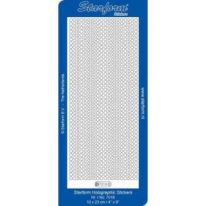 Starform Deco Stickers - Small Circles Holographic Green / Gold [7018HGR]