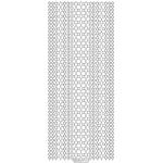 Starform Deco Stickers - Star Borders Silver / Silver [8519S]