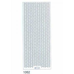Starform Deco Stickers - Swirl Border Silver / Silver [1062S]