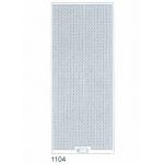 Starform Deco Stickers - Tiny Circle Borders Silver / Silver [1104S]