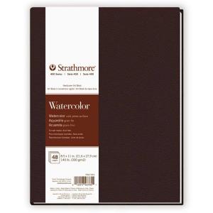 Strathmore 400 Series Watercolor Art Book - Hardcover 8 1/2" x 11" [P467-851]