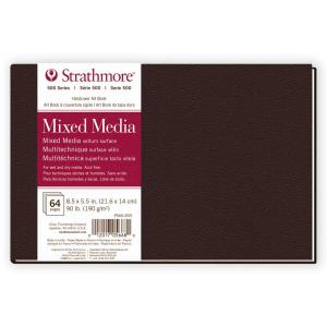 Strathmore 500 Series Mixed Media Art Book - Hardcover 8 1/2" x 5 1/2" [P566-855]