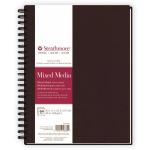 Strathmore 500 Series Mixed Media Art Book - Hardcover, Spiral Bound 8 1/2" x 11" [P566-851]