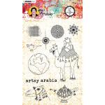 Studio Light Art By Marlene Artsy Arabia Clear Stamp Set [STAMPBM60]