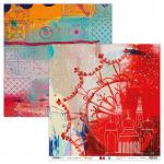 Studio Light Art By Marlene Artsy Arabia Scrapbook Paper [SCRAPBM03]
