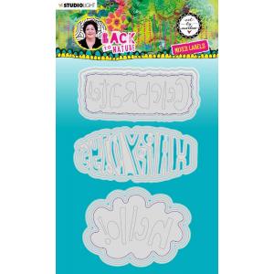 Studio Light Art By Marlene Back To Nature Collection - Cutting & Embossing Die - Mixed Labels [ABM-BTN-CD143]