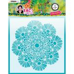 Studio Light Art By Marlene Back To Nature Collection - Stencil - Flower Madness [ABM-BTN-MASK84]