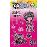 Studio Light Art By Marlene Bold & Bright Collection - Clear Stamp Set - Frida's Flowers [ABM-BB-STAMP127]
