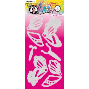 Studio Light Art By Marlene Bold & Bright Collection - Cutting & Embossing Die - Butterfly Wings [ABM-BB-CD132]