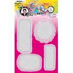 Studio Light Art By Marlene Bold & Bright Collection - Cutting & Embossing Die - Layered Text Banners [ABM-BB-CD135]