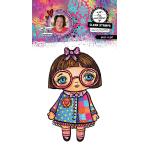 Studio Light Art By Marlene - Clear Stamp - Just A Girl [ABM-26-STAMP968]