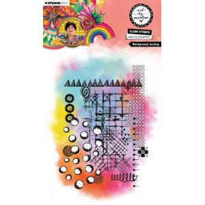 Studio Light Art By Marlene - Clear Stamp Set - Background Building [ABM-25-STAMP870]
