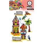 Studio Light Art By Marlene - Clear Stamp Set - Beachy Scene [ABM-25-STAMP887]