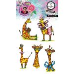 Studio Light Art By Marlene - Clear Stamp Set - Dazzling Giraffes [ABM-26-STAMP920]