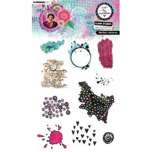 Studio Light Art By Marlene - Clear Stamp Set - Perfect Textures [ABM-26-STAMP936]
