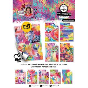 Studio Light Art By Marlene - Collage Paper - Handpainted Papers [ABM-26-CPP493]