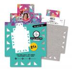 Studio Light Art By Marlene - Die Cut Paper Tags - Art Deco [ABM-26-TAGBL15]