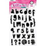 Studio Light Art By Marlene - Essentials By Marlene Collection - Cling Stamp Set - Creative Alphabet [ABM-ES-STAMP17]