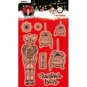Studio Light Art By Marlene Essentials Clear Stamp Set - Christmas Nutcracker [ABM-ES-STAMP81]