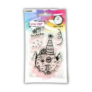 Studio Light Art By Marlene Essentials - Clear Stamp Set - Happy Birthday [ABM-ES-STAMP750]