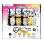 Studio Light Art By Marlene Essentials Special Effect Paint and Glamour Glitter Set [ABM-ES-ACP107]
