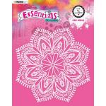 Studio Light Art By Marlene Essentials Stencil - Floral Mandala [ABM-ES-MASK71]