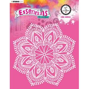 Studio Light Art By Marlene Essentials Stencil - Floral Mandala [ABM-ES-MASK71]