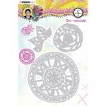 Studio Light Art By Marlene - Marlene's World Collection - Cutting & Embossing Die Geo Mandala  [STENCILBM15]