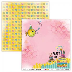 Studio Light Art By Marlene - Marlene's World Collection - Scrapbook Paper [SCRAPBM06]
