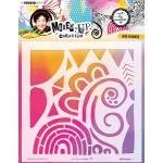 Studio Light Art By Marlene Mixed Up Collection Stencil - Deco Elements [ABM-MUC-MASK136]