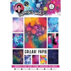 Studio Light Art By Marlene - Out Of This World Collection - Collage Paper [ABM-OOTW-PP14]
