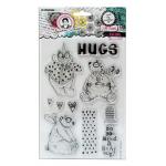 Studio Light Art By Marlene Signature Collection - Clear Stamp Set - Bear Hugs [ABM-SI-STAMP747]