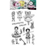Studio Light Art By Marlene Signature Collection - Clear Stamp Set - Fancy Girls [ABM-SI-STAMP638]